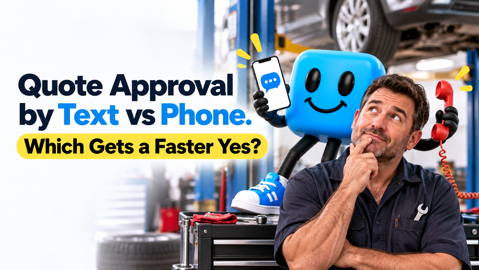 Quote Approval by Text vs Phone. Which Gets a Faster Yes
