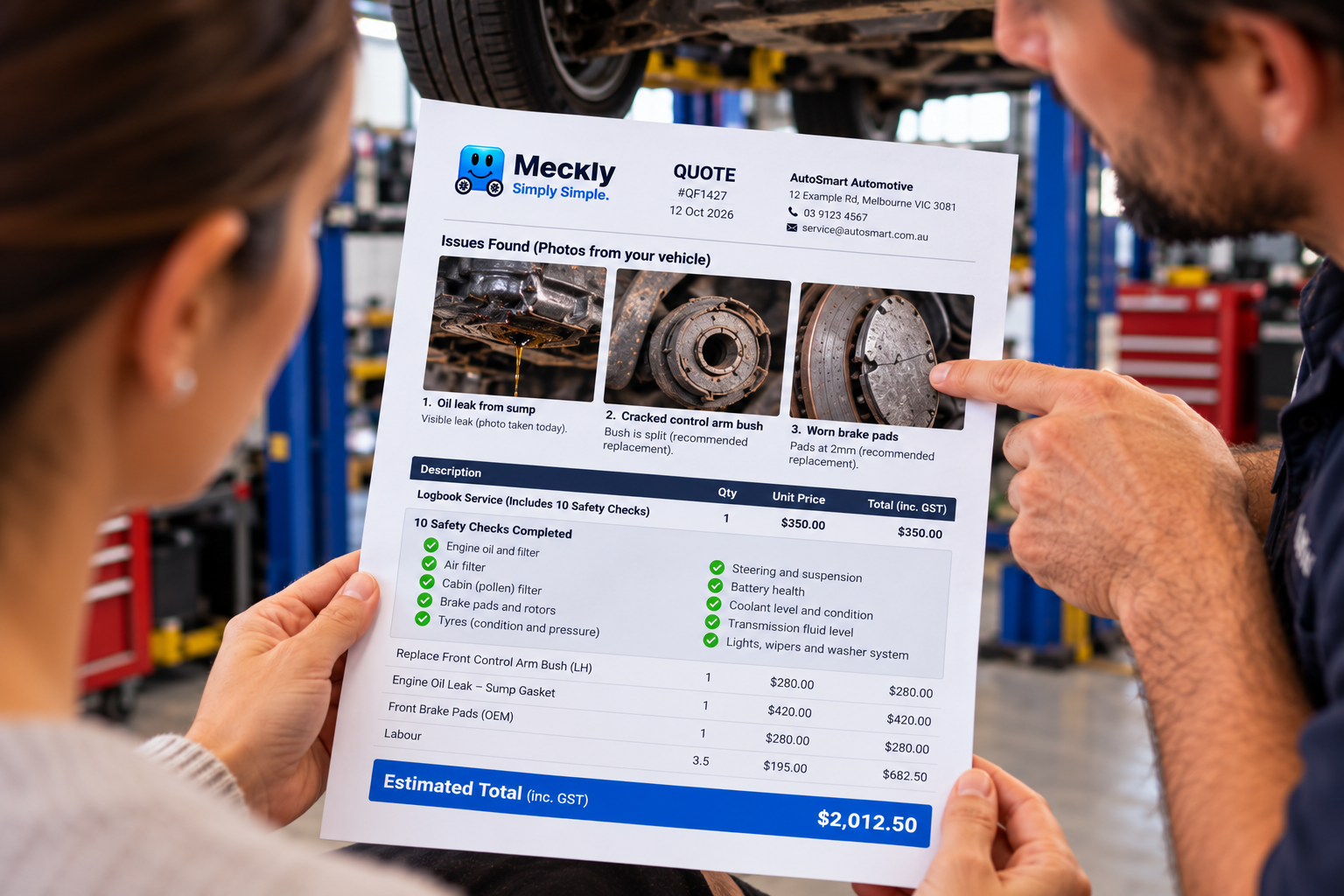 How to Explain a Repair Recommendation Customers Trust